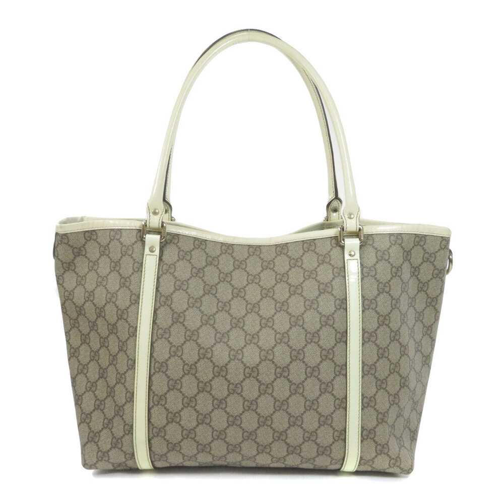 Gucci Patent Tote Bag Vernis Leather GG